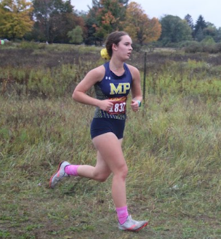 Senior Katy Zimmer is a four year runner and one of the team leaders.
