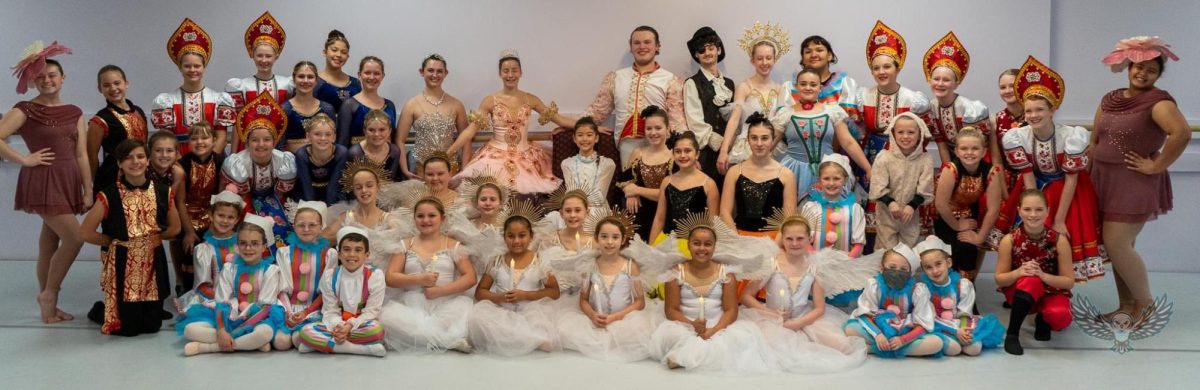 The Nutcracker Reimagined cast in Act Two costumes