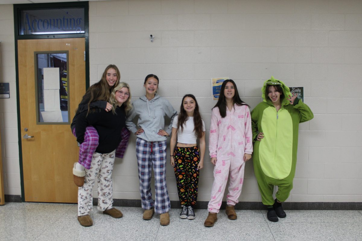 Some seniors in their Pj"s