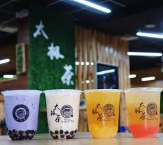 A Variety of TaiChi Bubble Tea's Drinks